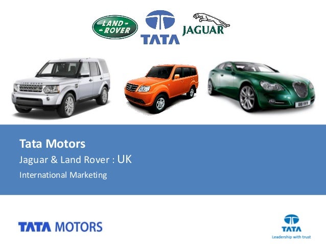 Tata jaguar merging tata jaguar land rover acquisition ppt